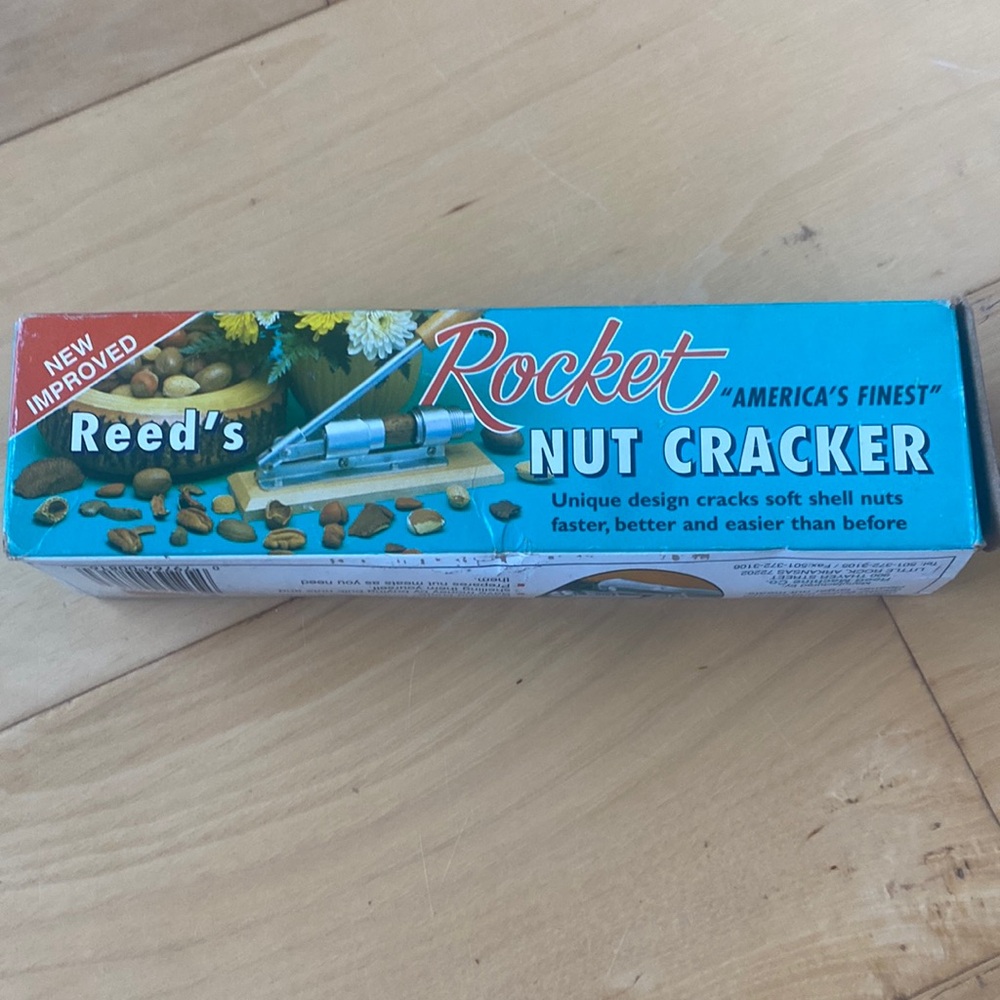 Vintage Reeds Rocket nut cracker
